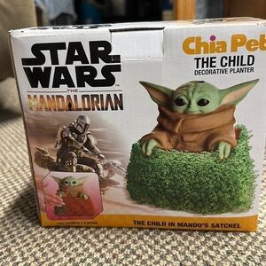 Star Wars the child Chia Pet with Seed Pack, Decorative Pottery Planter …